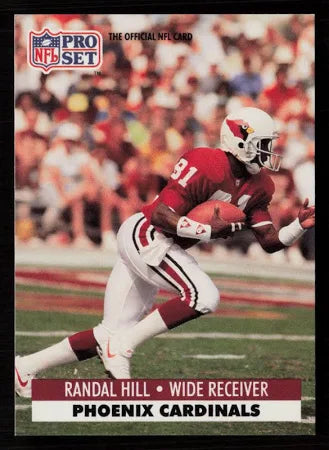 1991 NFL Pro Set Randal Hill Football Card #843