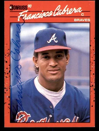1990 Donruss Francisco Cabrera Baseball Card #646