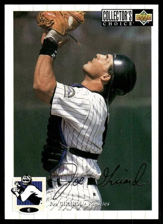 1994 Upper Deck Collectors Choice Joe Girardi Baseball Card #396