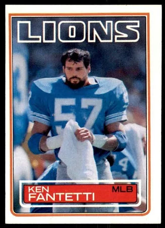 1983 Topps Ken Fantetti Football Card #64