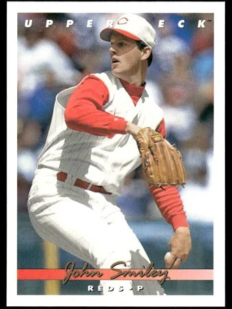 1993 Upper Deck John Smiley Baseball Card #694