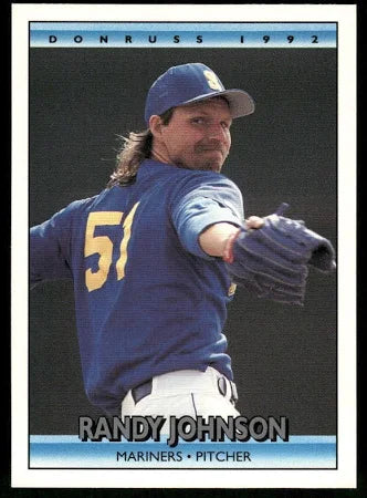 1992 Donruss Randall David Johnson Baseball Card #207