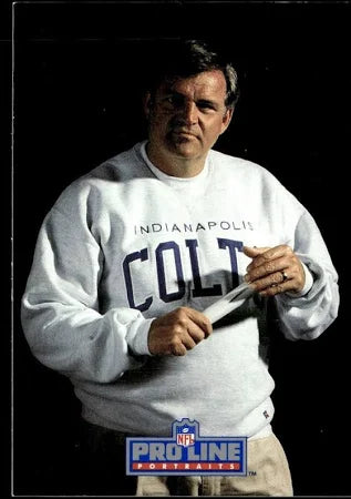 1991 NFL Pro Line Portraits Ron Meyer Football Card #170