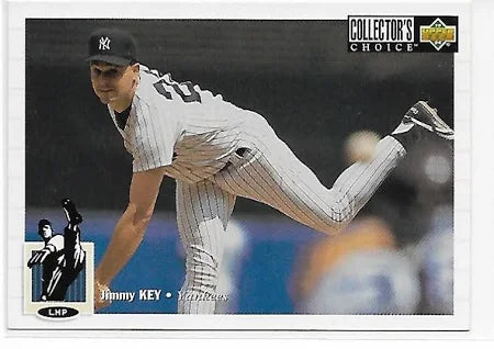 1994 Upper Deck Collectors Choice Jimmy Key Baseball Card #160
