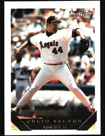 1993 Topps Julio Valera Baseball Card #374