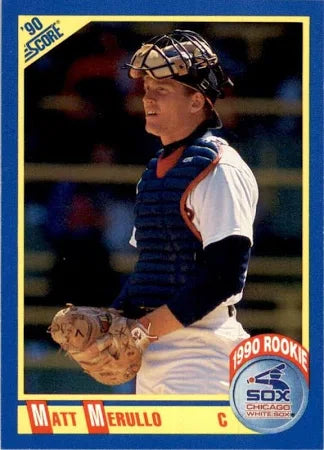 1990 Score Matt Merullo Baseball Card #605