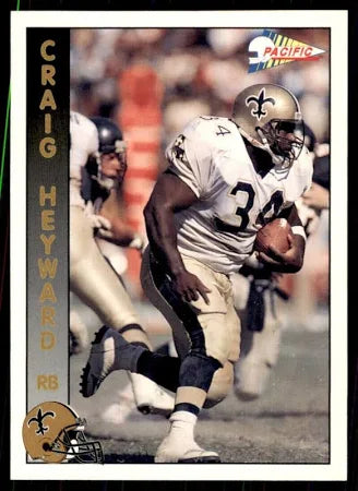 1992 Pacific Craig Heyward Football Card #532