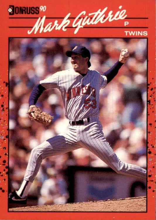 1990 Donruss Mark Andrew Guthrie Baseball Card #622