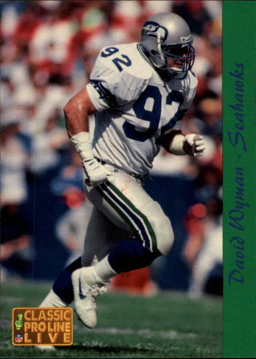 1993 Classic Pro Line Live David Wyman Football Card #262