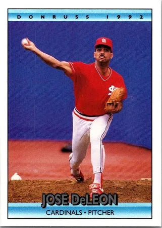 1992 Donruss Jose DeLeon Baseball Card #246