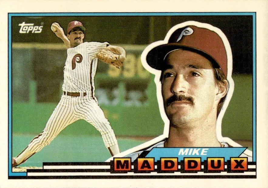 1989 Topps Michael Ausley Maddux Baseball Card #74