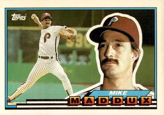 1989 Topps Michael Ausley Maddux Baseball Card #74