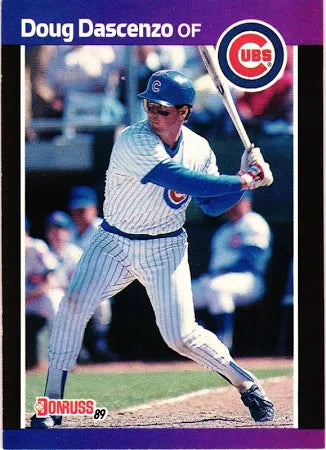 1989 Donruss Douglas (Doug) Craig Dascenzo Baseball Card #491