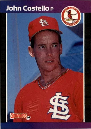 1989 Donruss John Reilly Costello Baseball Card #518