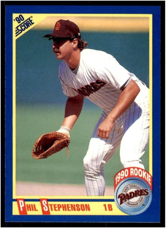 1990 Score Phil Stephenson Baseball Card #642