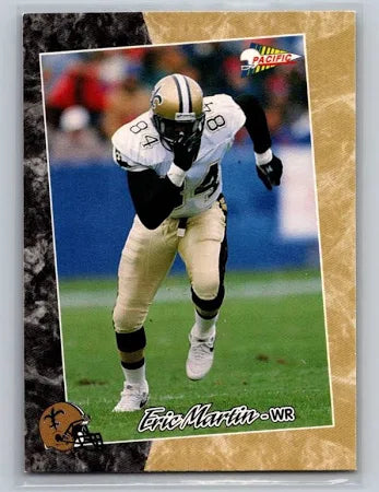 1993 Pacific Eric Martin Football Card #166
