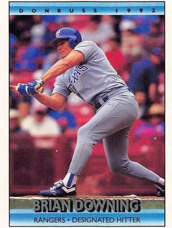 1992 Donruss Brian Jay Downing Baseball Card #167