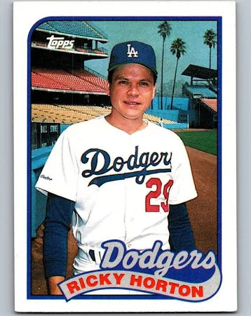 1989 Topps Rickey Horton Baseball Card #232