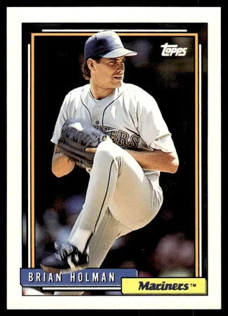 1992 Topps Brian Holman Baseball Card #239