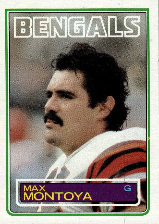 1983 Topps Max Montoya Football Card #239