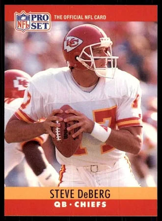 1990 NFL Pro Set Steve DeBerg Football Card #141