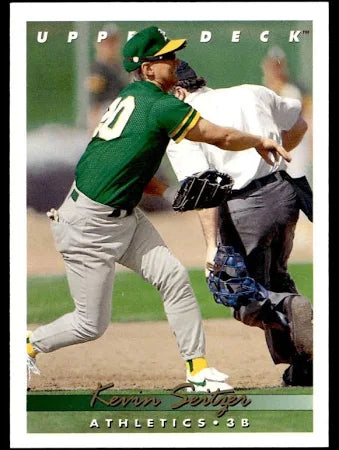 1993 Upper Deck Kevin Seitzer Baseball Card #616