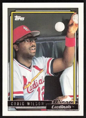1992 Topps Craig Wilson Baseball Card #646