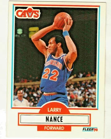 1990 Fleer Larry Donell Basketball Card #35