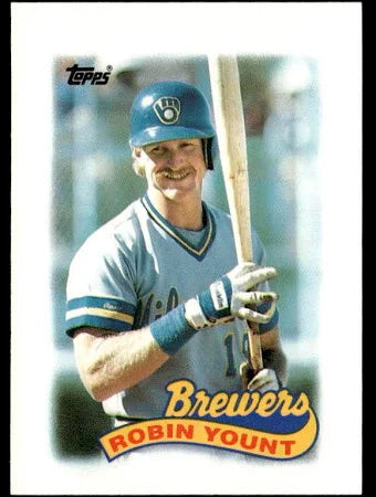 1989 Topps Major League Leaders Robin Yount Baseball Card #59