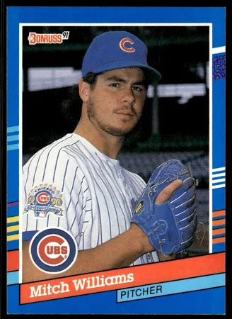 1991 Donruss Mitchell (Mitch) Steven Williams Baseball Card #312