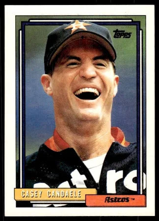 1992 Topps Casey Candaele Baseball Card #161