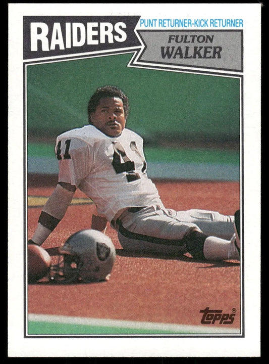 1987 Topps Fulton Walker Football Card #226