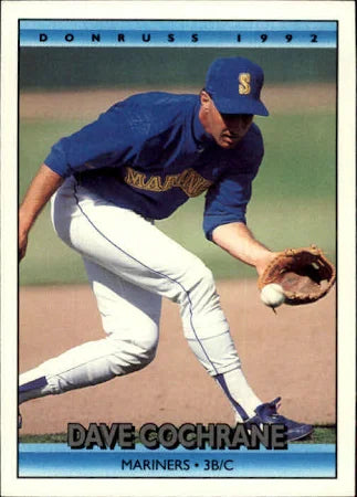 1992 Donruss David Carter Cochrane Baseball Card #539