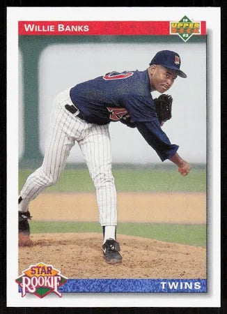 1992 Upper Deck Star Rookie Willie Banks Baseball Card #14
