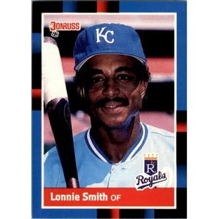 1988 Donruss Lonnie Smith Baseball Card #527