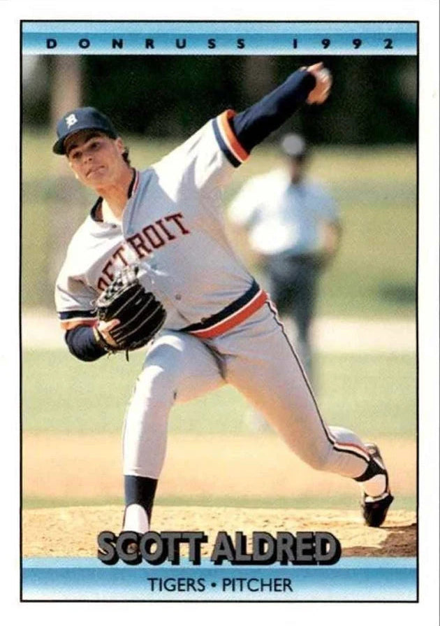 1992 Donruss Scott Phillip Aldred Baseball Card #486