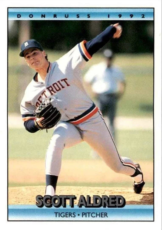 1992 Donruss Scott Phillip Aldred Baseball Card #486