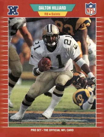 1989 NFL Pro Set Dalton Hilliard Football Card #269