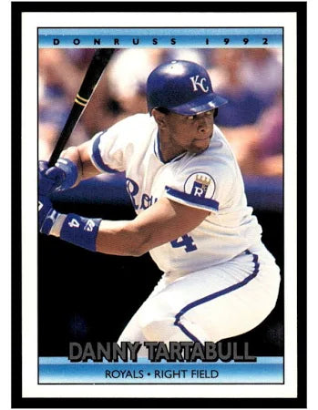 1992 Donruss Danilo Tartabull Baseball Card #676