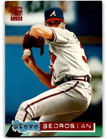 1994 Topps Stadium Club Steve Bedrosian Baseball Card #64