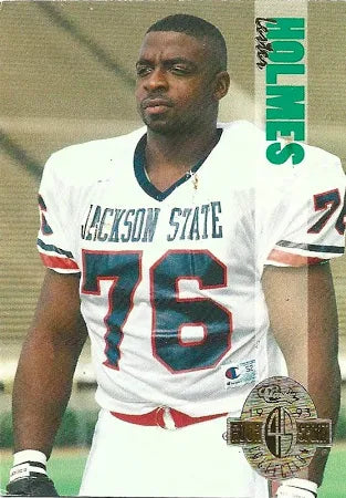 1993 Classic Four Sport Lester Holmes Football Card #106