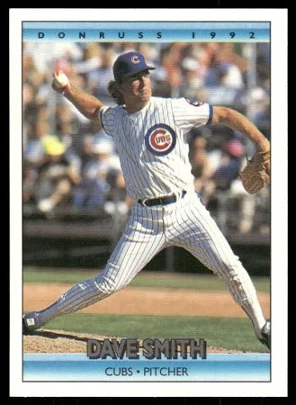 1992 Donruss David Stanley Smith Jr. Baseball Card #53
