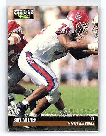 1995 Classic Billy Milner Football Card #336