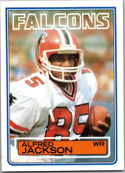 1983 Topps Alfred Jackson Football Card #18