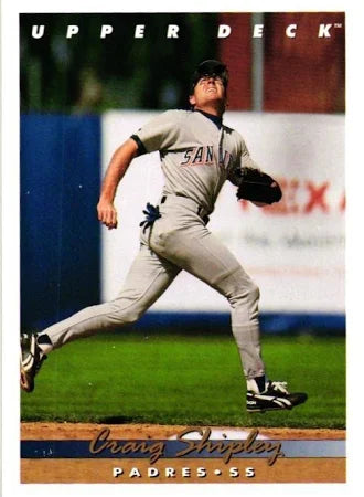 1993 Upper Deck Craig Shipley Baseball Card #788