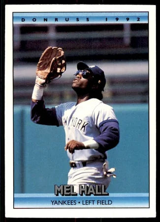 1992 Donruss Melvin Hall Jr. Baseball Card #248