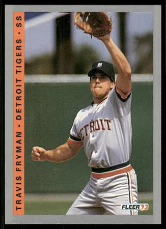1993 Fleer Travis Fryman Baseball Card #228