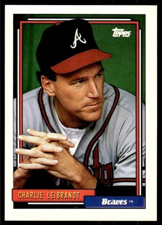 1992 Topps Charlie Leibrandt Baseball Card #152