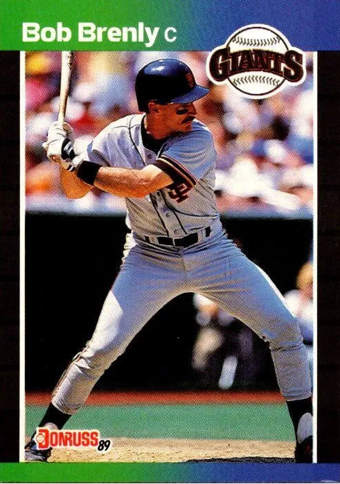 1989 Donruss Robert (Bob) Earl Brenly Baseball Card #453