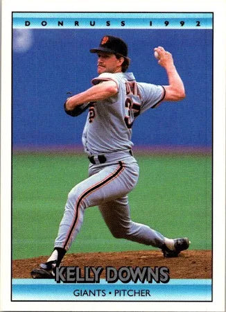 1992 Donruss Kelly Robert Downs Baseball Card #303